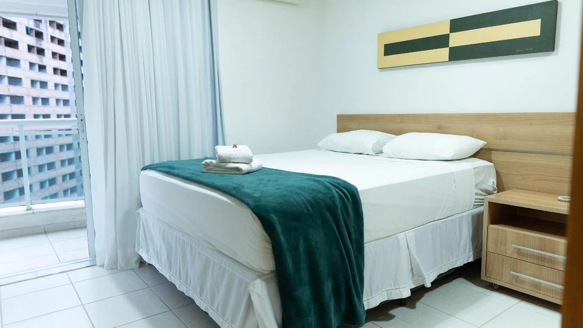 B1113 Flat Com Smart Tv Em Andar Alto Apartamento Brasília